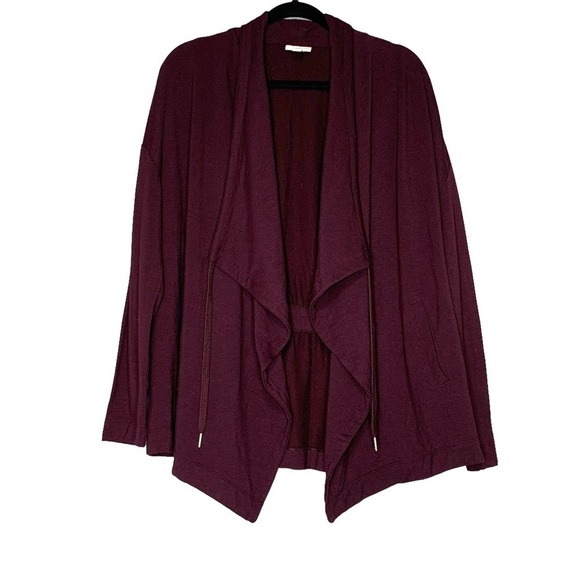 J Jill fit maroon‎ athleisure jacket. Size L - Picture 1 of 9